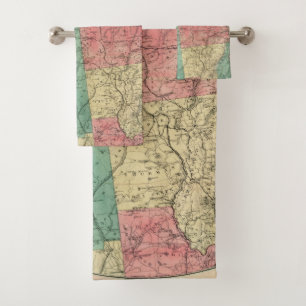 Mapa de Stoddard del área silvestre Adirondack, 18