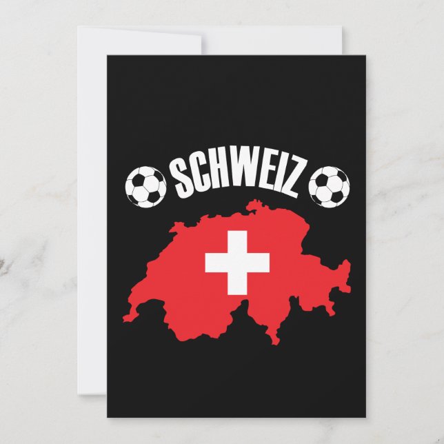 Mapa de Suiza de Schweiz (Anverso)