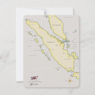 Mapa de Sumatra