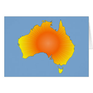 Mapa de Sunny Australia
