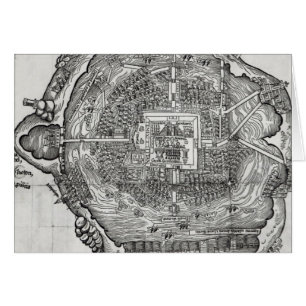 Mapa de Tenochtitlan