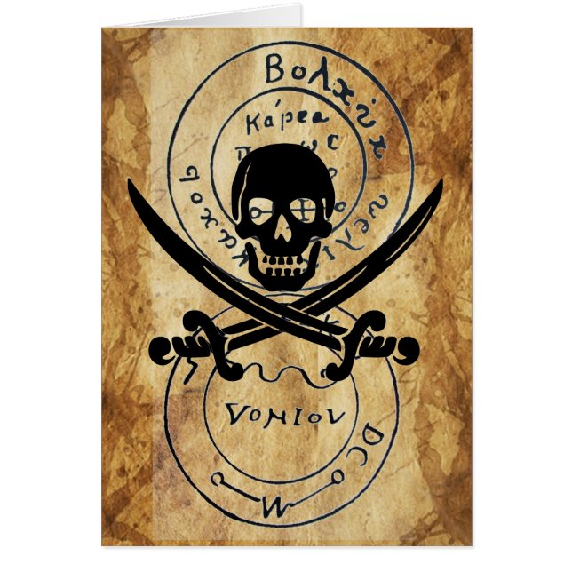 MAPA DE TESORERÍA ANTIGUA DE TALISMAN / PIRATES (Frente)