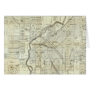 Mapa de Thayer de Denver Colorado
