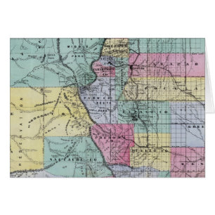 Mapa de Thayer en Colorado
