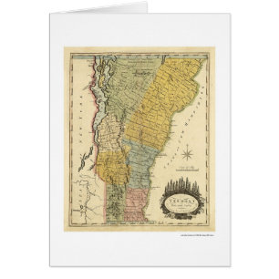 Mapa de Vermont por Carey 1814