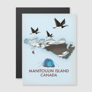 Mapa de viaje a la isla Bathurst Canadá