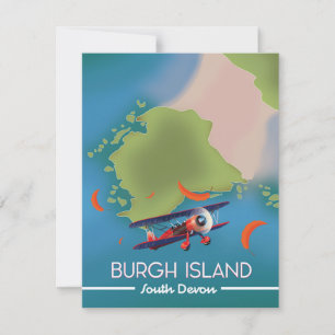 Mapa de viajes de Burgh Island Devon