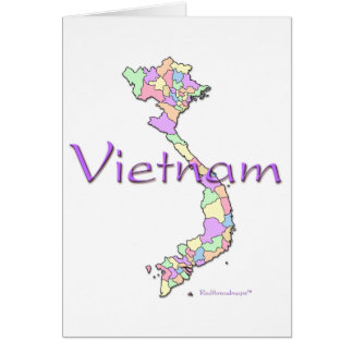 Mapa de Vietnam