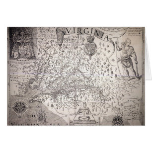 Mapa de Virginia, 1612