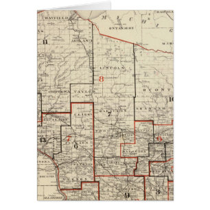 Mapa de Wisconsin