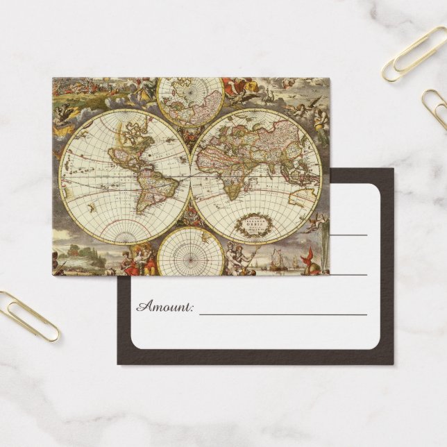 Mapa del Antiguo Mundo de Frederick de Wit, c. 168 (Oficina)