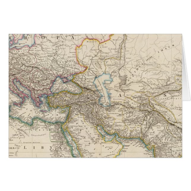 Mapa del Atlas de África, Europa y Asia occidental (Anverso (Horizontal))