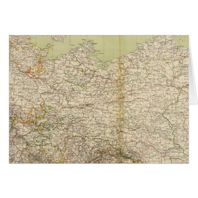 Mapa del Atlas de Alemania del Norte (Anverso (Horizontal))
