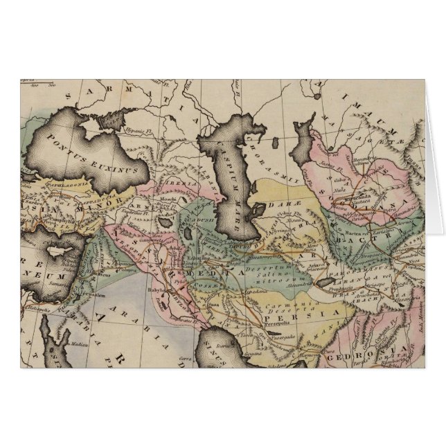 Mapa del Atlas de Asia (Anverso (Horizontal))