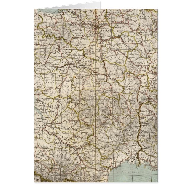 Mapa del Atlas de Francia (Frente)