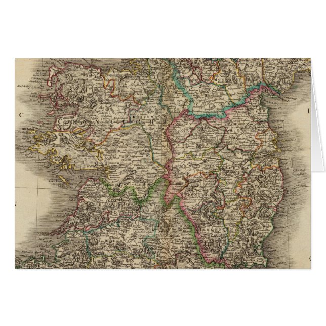 Mapa del Atlas de Irlanda (Anverso (Horizontal))