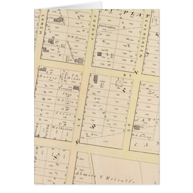 Mapa del Atlas de la Isla Rhode (Frente)