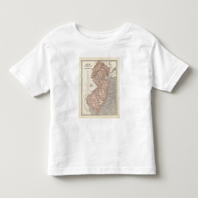 Mapa del atlas de New Jersey (Anverso)