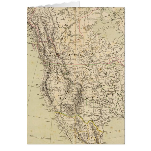 Mapa del Atlas de Norteamérica que muestra las tri (Frente)