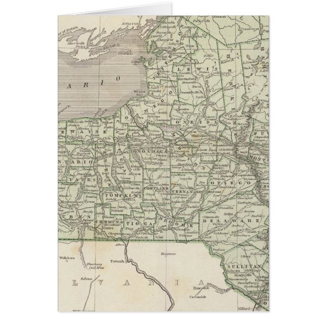 Mapa del Atlas de Nueva York (Frente)