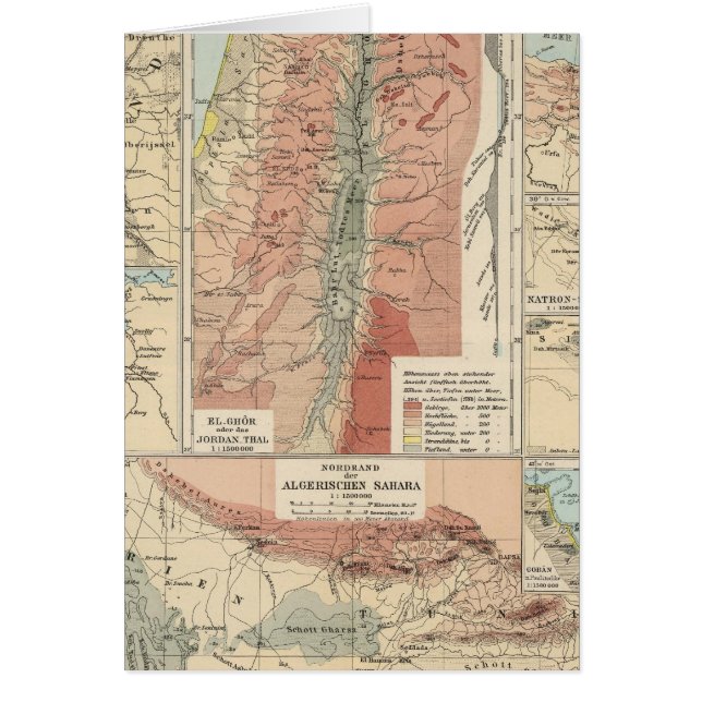 Mapa del Atlas de Tieflander (Frente)