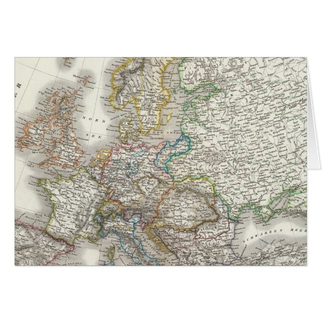 Mapa del Atlas Europa (Anverso (Horizontal))