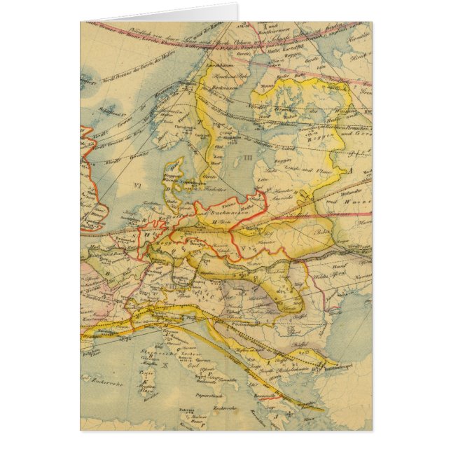Mapa del clima de Europa (Frente)