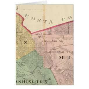 Mapa del condado de Alameda