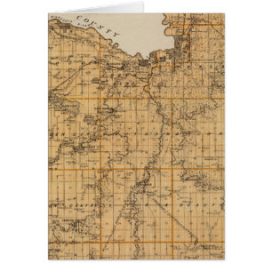 Mapa del condado de Blue Earth, Minnesota