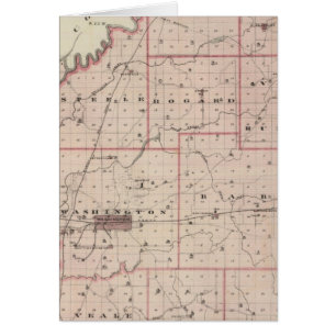 Mapa del condado de Daviess