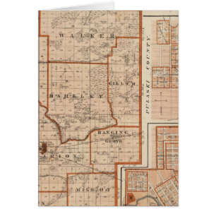 Mapa del condado de Jasper