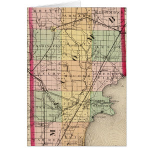 Mapa del condado de Macomb, Michigan