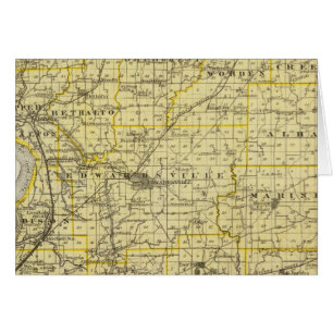 Mapa del condado de Madison