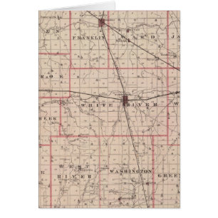 Mapa del condado de Randolph