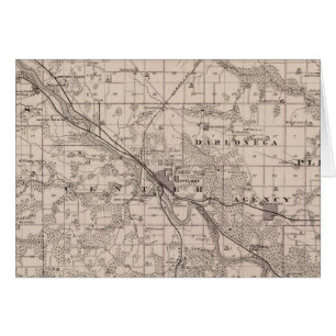 Mapa del condado de Wapello, estado de Iowa