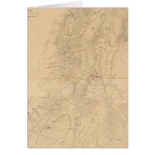 Mapa del distrito de la Alta Meseta de Utah