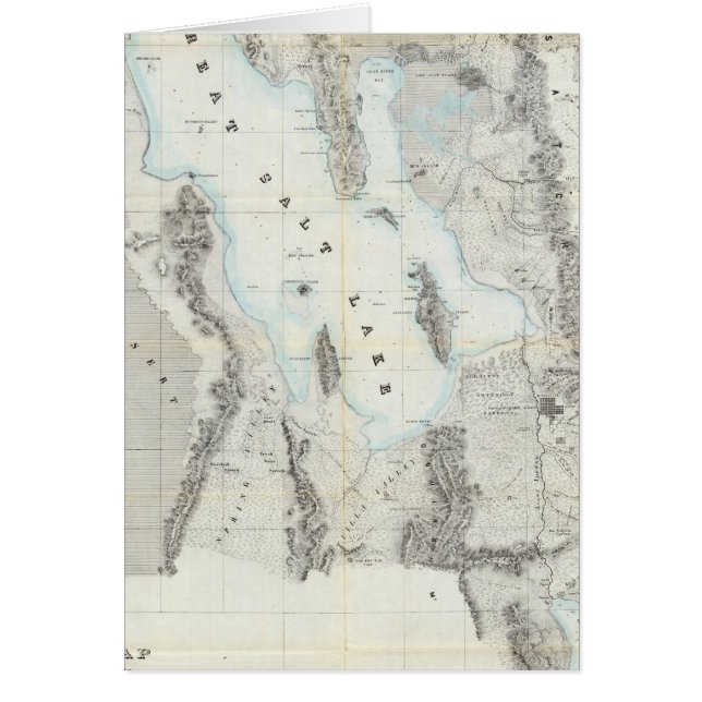 Mapa del Gran Lago Salino (Frente)