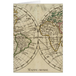 Mapa del hemisferio doble