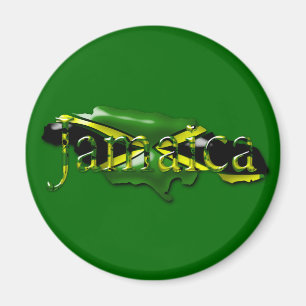 Mapa del imán de Jamaica