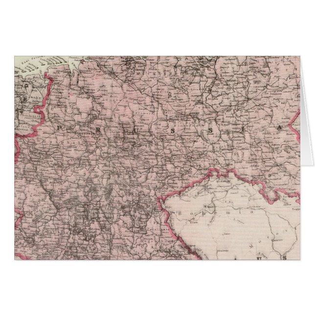 Mapa del Imperio Alemán (Anverso (Horizontal))