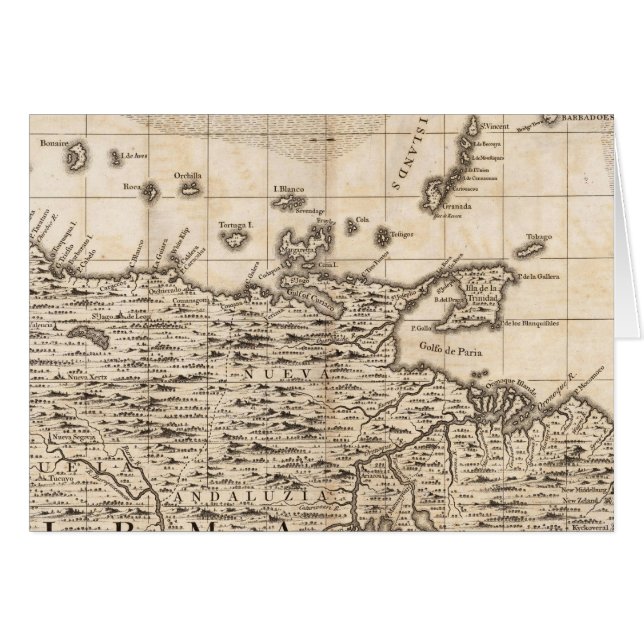 Mapa del Imperio Británico en Estados Unidos Hoja  (Anverso (Horizontal))