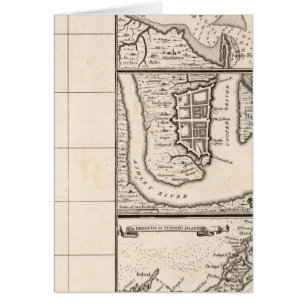 Mapa del Imperio Británico en Estados Unidos Hoja
