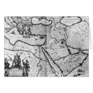 Mapa del imperio otomano