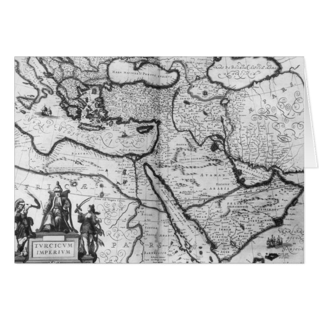 Mapa del imperio otomano (Anverso (Horizontal))