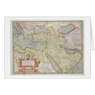 Mapa del imperio turco, del Mercator 'Atla