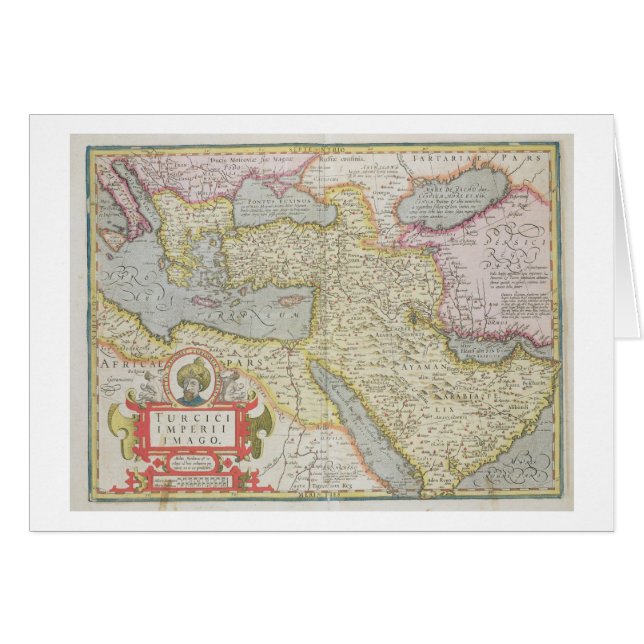 Mapa del imperio turco, del Mercator 'Atla (Anverso (Horizontal))