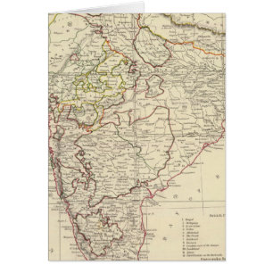 Mapa del índice India XII