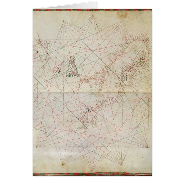 Mapa del mar adriático (Frente)