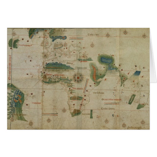 Mapa del mundo (Anverso (Horizontal))