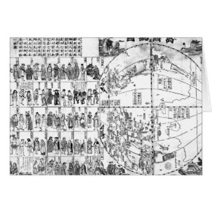 Mapa del mundo, 1671